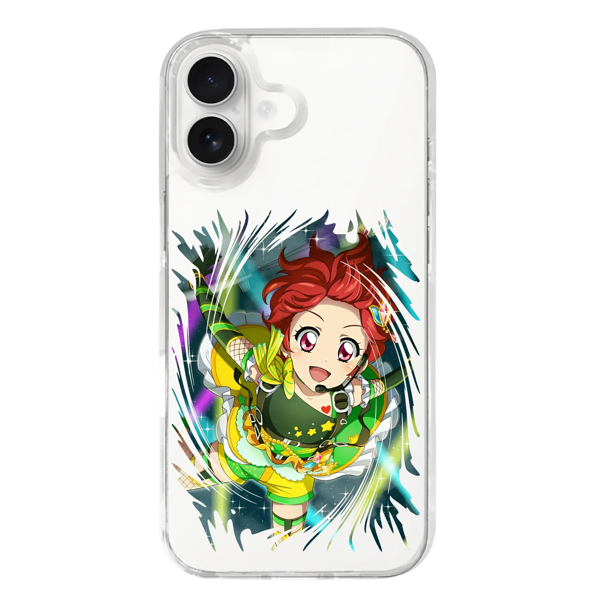 アイカツ グッズ 一ノ瀬 かえで - iPhone 17シリーズ 透明スマホケース – 薄型・耐衝撃・精密フィット保護カバー